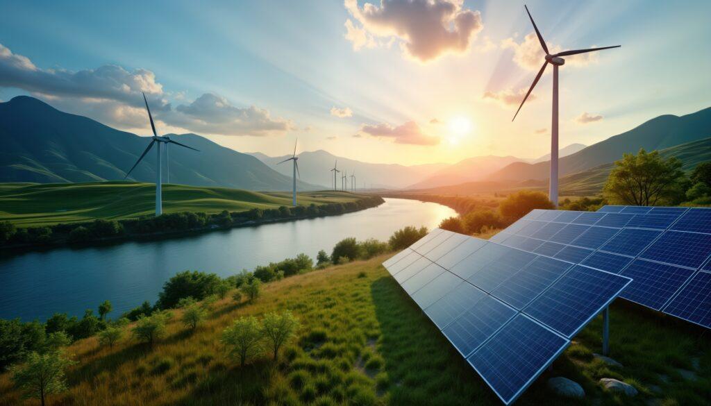 Hybridanlage mit Wind und Sonne | Wechselrichter