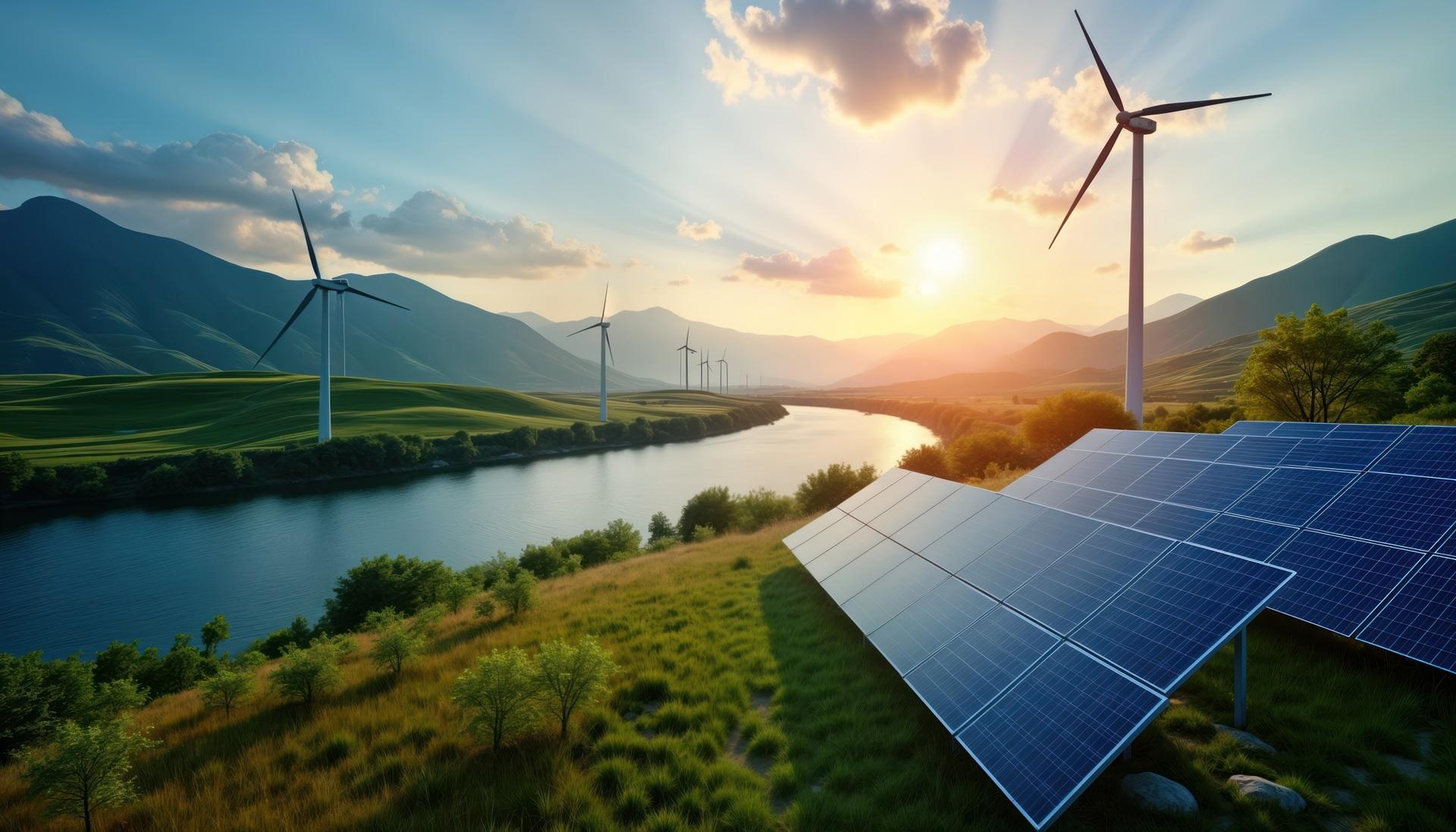 Hybridanlage mit Wind und Sonne | Wechselrichter